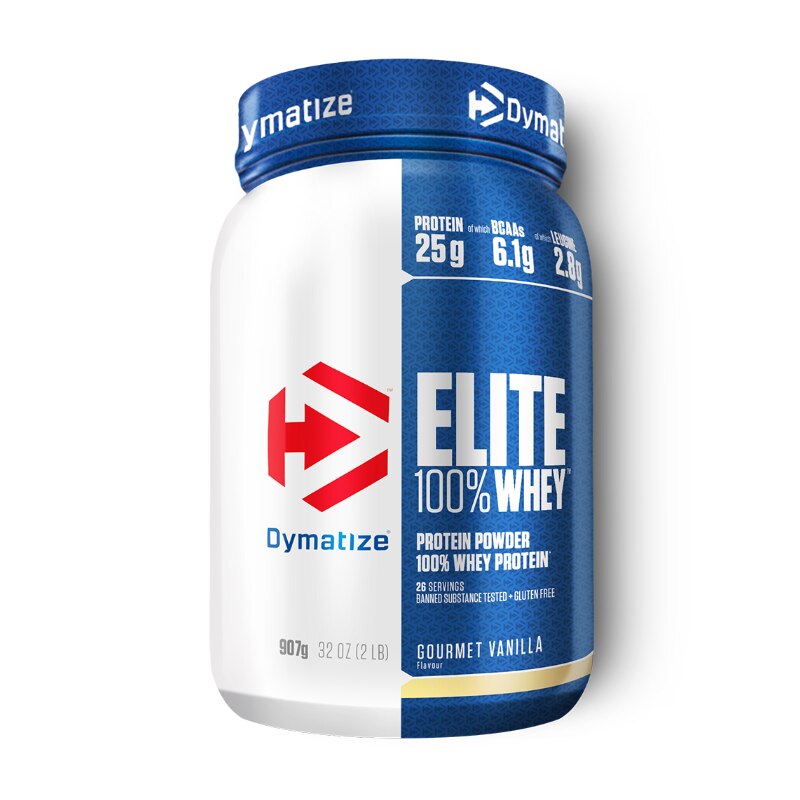 Proteine, Dymatize, Elite Whey, aroma vanilie, 900 g